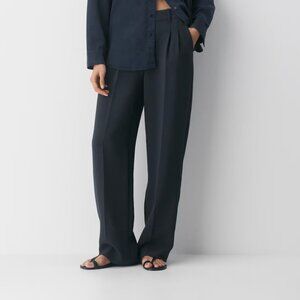 Aritzia black effortless pants, regular full length, black, 4 EUC